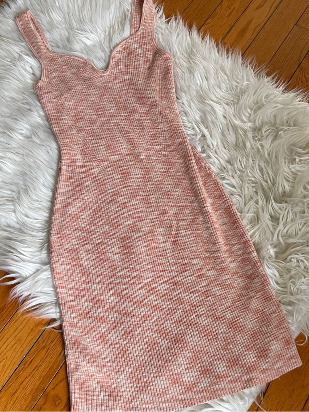 Abercrombie&Fitch Elevated Knit Notch-Neck Mini Dress - Picture 5 of 6